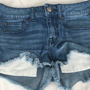 EUC American Eagle Cutoff Denim Shorts Sz 2